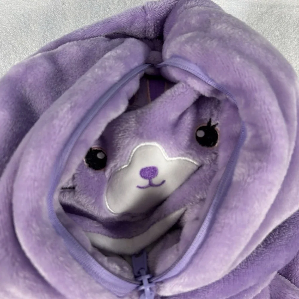 Warm + Cozy plush purple
